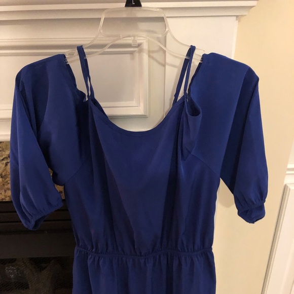 Royal blue knee length dress - Picture 4 of 4